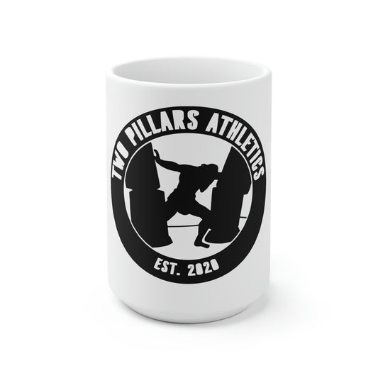 Ceramic Mug 15oz - Classic Logo - White Mug