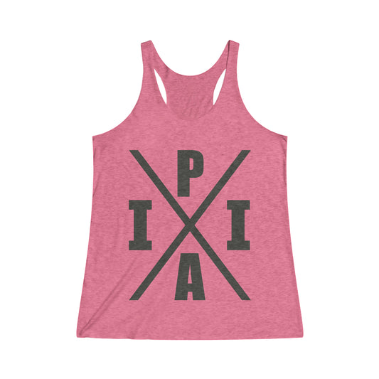 Women's Tri-Blend Racerback Tank - X Marks the Spot