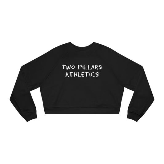 Women's Cropped Fleece Pullover - Chalk