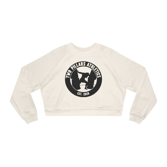 Women's Cropped Fleece Pullover - Classic Logo