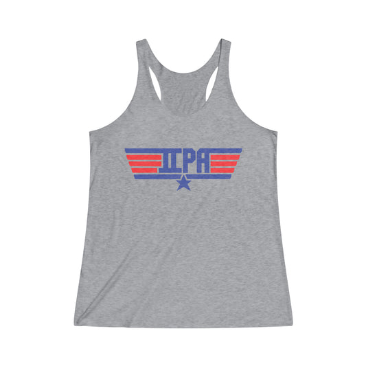 Women's Tri-Blend Racerback Tank - Top Guns