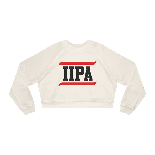 Women's Cropped Fleece Pullover - Redlined